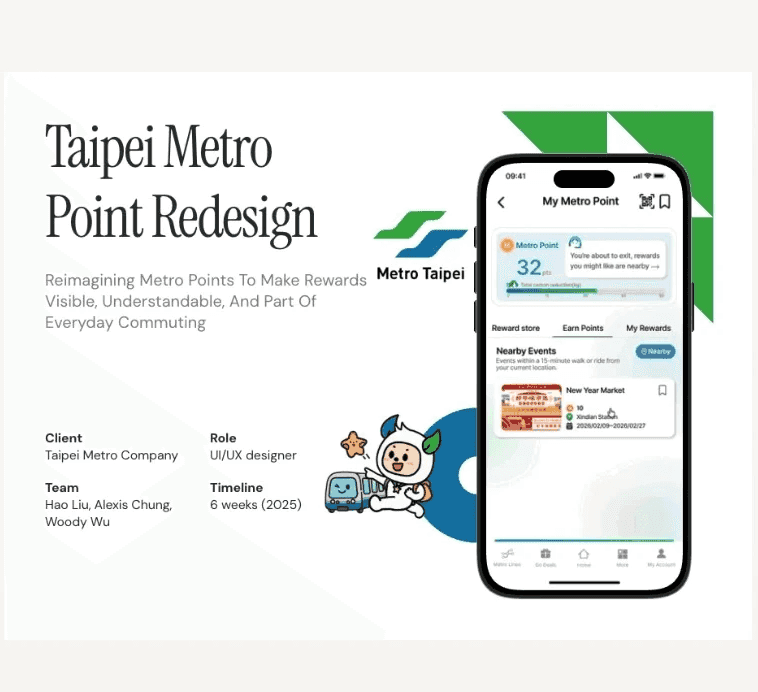 Taipei Metro Point Redesign