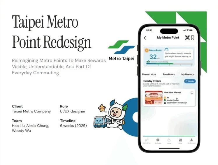 Taipei Metro Point Redesign